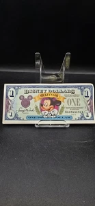 1993 Disney Dollars 1 $ Mickey's 65th Anniversary Serie D - Bild 1 von 2