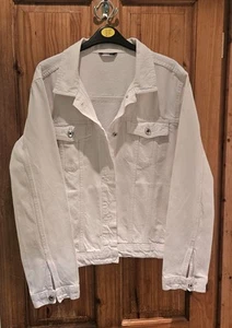 Roman White Denim Jacket Size 20 - Picture 1 of 4
