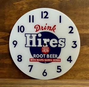 14-3/8" Hires Raíz Cerveza Redonda Repuesto Reloj Cara para Reloj Estilo Pam - Imagen 1 de 1