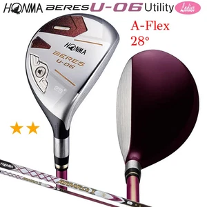 Ladies HONMA BERES U-06 2-Star Hybrid U28 28° A-Flex ARMRQ X 38 2S Women - Picture 1 of 9