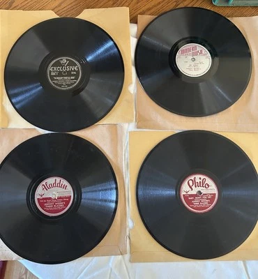 4-78Rpm-Johnny Moores Three Blazers  W Charles Brown/ Eddie Williams/4 Diff. Lab - Image 1 of 4