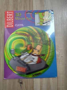 vintage Dilbert Cartoon Mouse Pad, Scott Adams, new in package - Bild 1 von 2