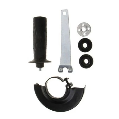Set scudo di sicurezza ricambi smerigliatrice angolare nero kit manico dadi bloc - Immagine 1 di 4