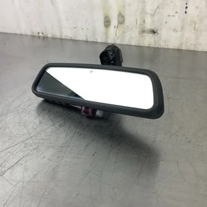 01-06 BMW E46 CONVERTIBLE AUTO DIM INTERIOR REAR VIEW MIRROR W HOMELINK OEM - Picture 1 of 9