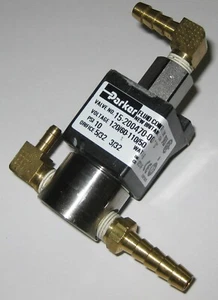 Parker 120 V AC 3 Way Solenoid Valve - 10 PSI - 5/32" - 3/32" Orifices - 3M1S1P3 - Picture 1 of 7