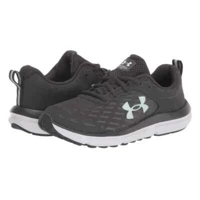 Under Armour Charged Assert 10 Gray Running Shoes 3026179-103 Womens Size 8 - Image 1 of 4