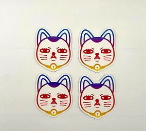 Dandadan × Namco Kampagne Karte 4er Set Illustration Japan Exklusiv Neu Kostenloser Versand - Bild 1 von 4
