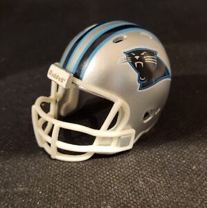 Riddell 2013 NFL Carolina Panthers Pocket Speed Football 2" Helmet Set Break 