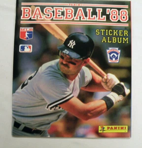 1988 Panini Baseball Sticker Album Brand New w/ Don Mattingly Cover - Picture 1 of 3