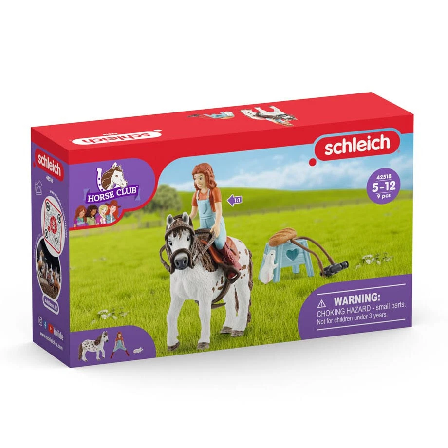 Schleich Horse Club Mia & Spotty 42518 Cheval Equitation