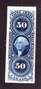 US R57P3 50c Lease Plate Proof On India Paper XF Gem - Picture 1 of 2