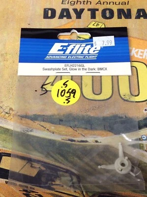 E-flite EFLH2216GL Glow-In-The-Dark Swashplate: BMCX NewInPack USA Shipped - Image 1 of 2