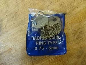 Radius ring gauge - Picture 1 of 2