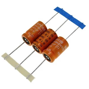 10x Elko Kondensator Axial 470µF 35V 125°C 15x25mm B41684S7477T002 470uF - Picture 1 of 1