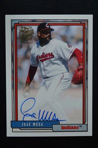 2018 Topps Archives JOSE MESA Fan Favorites Autograph Blue /25 & Regular - Bild 1 von 4