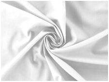 100% Baumwollstoff Baumwolle Uni Popeline Stoff Weiss Bekleidung Deko Mundschutz