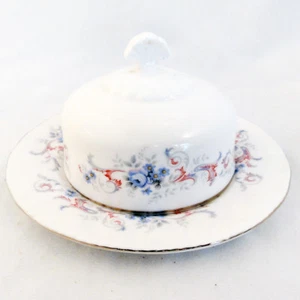 ROMANCE by Paragon Covered Butter Dish 3.8" made in England NEW NEVER USED - Picture 1 of 3