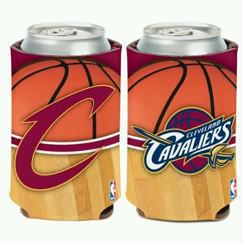 CLEVELAND CAVALIERS SOFT FOAM CAN BOTTLE COOZIE KOOZIE COOLER HOLDER NBA Cover