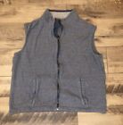 JOS A BANK Blue Grey Knit Reserve Vest Tailored Fit Men’s XL