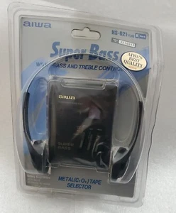 Vintage AIWA HS-G21 Super Bass Kassettenspieler Walkman versiegelt. Nur für Teile. - Bild 1 von 10