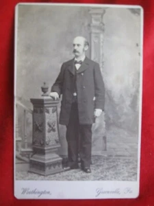 Vintage Real Worthington Studio's  Man standing Photo Greenville, Pa - Picture 1 of 9