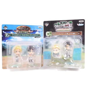 Attack on Titan Set figure Eren & Annie & Levi & Erwin Chibi Kyun-Chara - Foto 1 di 5