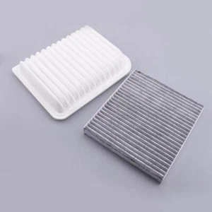 Engine & Cabin Air Filter Set Fit For Mitsubishi Lancer Outlander RVR New - Picture 1 of 8