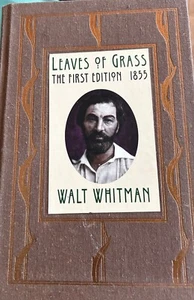 Walt Whitman Leaves of Grass The First Edition 1855 Barnes & Noble 1997 Printing - Foto 1 di 8