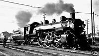 Missouri Pacific Steam  #1118  Black /& White Print MP