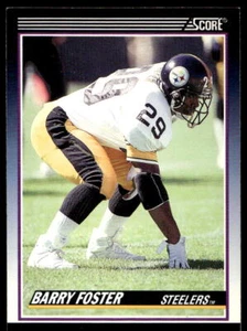 1990 Score Rookie & Traded #110T Barry Foster Pittsburgh Steelers - Picture 1 of 2