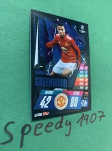 Topps Champions League EXTRA 2020 2021 Limited Greenwood Blue LEG BLUE Match 21 - Bild 1 von 1