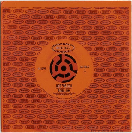 Pearl Jam - Not For You - Used CD - 21 - Y1450z - Image 1 of 1