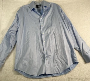 Emporio Armani Men’s Collared Button Up Long Sleeve Dress Shirt - 42 16 1/2 - Picture 1 of 8