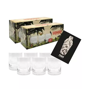 Don Papa Rum Tumbler Glas Gläser Longdrinkglas Set - 6 x Gläser Ron Bar Cocktai - Bild 1 von 1