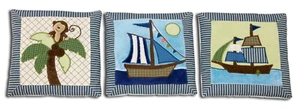 NoJo Ahoy Mate 3 Piece Wall Hanging Set - Picture 1 of 1