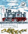👉 ROMANIA 2002 TRAINS S/SHEET SC#4542 MNH LOCOMOTIVES, RAILROADS
