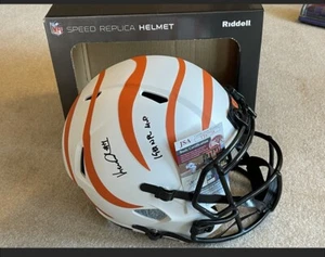 Ken Anderson Signed Bengals Lunar Eclipse F/S Speed Replica Helmet w/81 MVP - Picture 1 of 1