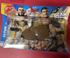 WWE Slam City CM Punk VS The Miz Action Figures NEW - Picture 1 of 3