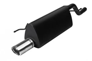 Opel Corsa E 1.4 Sportauspuff mit O-Auslass 80mm Zugelassen Lieferung 10gg - Bild 1 von 3