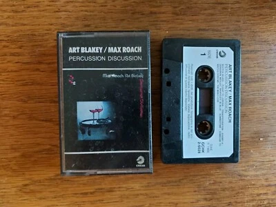 Art Blakey / Max Roach - Percussion Discussion Cassette Tape - Image 1 of 2