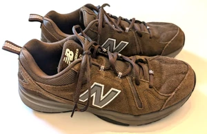 Zapato de Entrenamiento Elíptico New Balance 608v5 Para Hombres 12 D MX608UB5 Marrón Malla Gamuza - Imagen 1 de 10