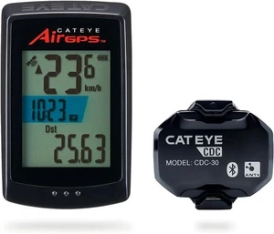 Computadora Bicicleta Recargable USB CATEYE AirGPS ANT+, GPS Ciclismo, Velocímetro - Imagen 1 de 10