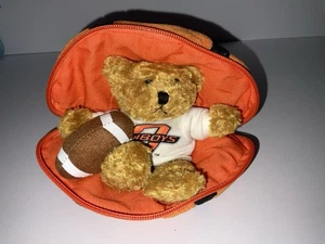OSU Oklahoma State Cowboys Plush Bear Football with Tag - Picture 1 of 7