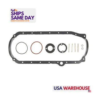 Mahle Original OS32496B, Kit Juego de juntas de cárter de aceite de goma de silicona gris - Sbc se adapta  Foto 1 de 4