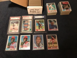 1982 Topps Baseball Complete Set # 1-793 / C. Ripken RC PSA 8 - NM+ / SEE DESC. - Bild 1 von 16