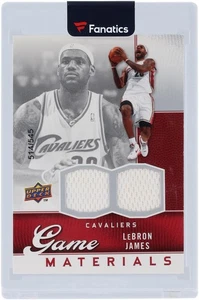 LeBron James Cavaliers 2009-10 Upper Deck Game Materials White Relic #GJ-LJ Card - Picture 1 of 2