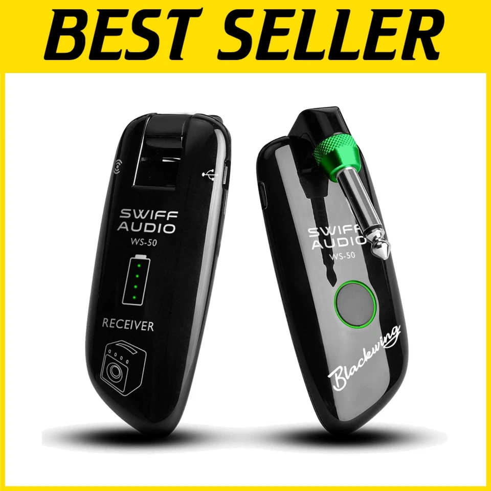 Durable Rechargeable Wireless System for Electric Guitars - Image 1 of 4