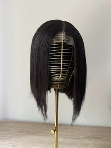 10inches Vietnamese Human Hair Wig Lace closure. Short bob wig. - Picture 1 of 24