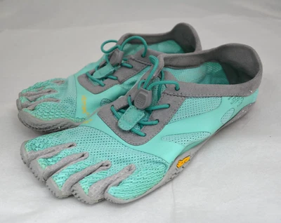 Zapatos para correr Vibram FiveFingers KSO Evo verde azulado para mujer talla 37 EU 7-7,5 EE. UU. Foto 1 de 4