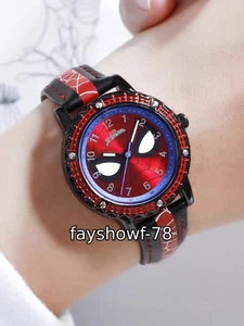 Anime Spider Man Kinderuhr Student Marvel Cartoon Jungen elektronische Uhr 1 Stück - Bild 1 von 23